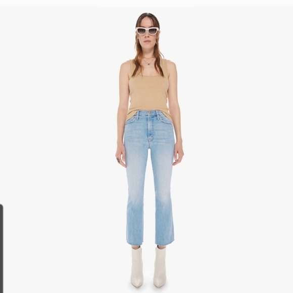 Mother The Hustler Ankle Fray Wash: Crossroads Size 25‎ - Picture 1 of 9